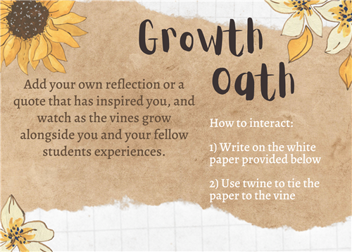 Growth Oath card